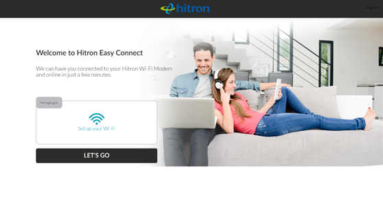 Hitron Easy Connect Welcome